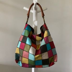 Stella Max Colorful leather bag